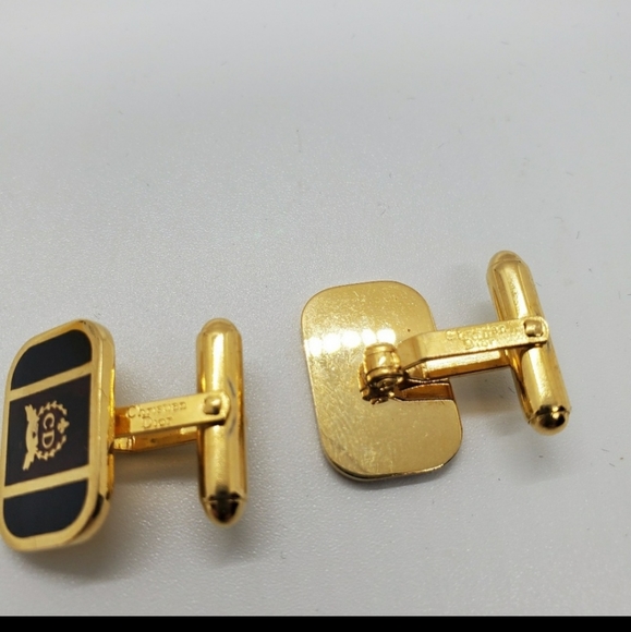 Vintage Christian Dior CD Logo Rare Signed Cuff Links - Picture 4 of 8